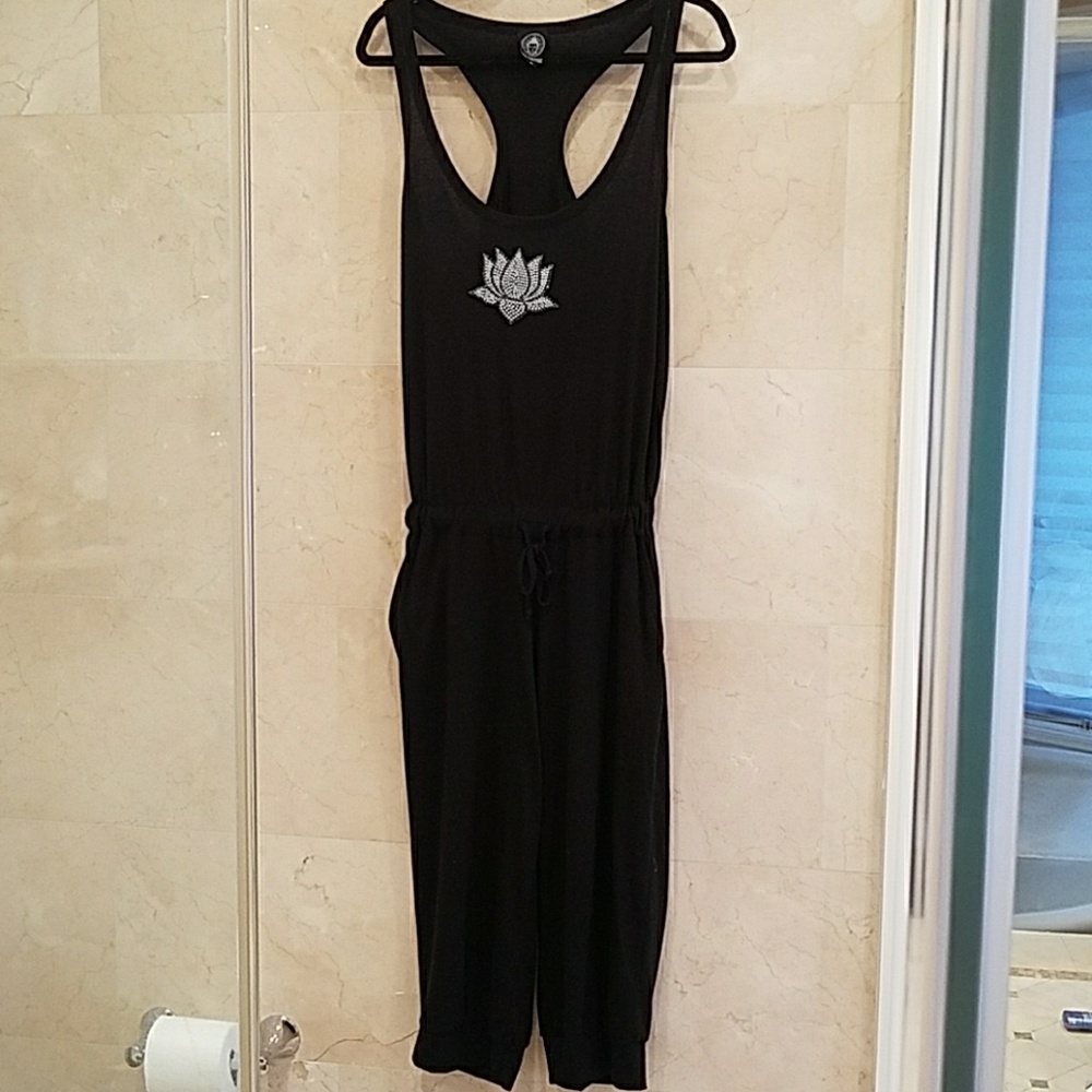 Women's Aum Couture Black Romper